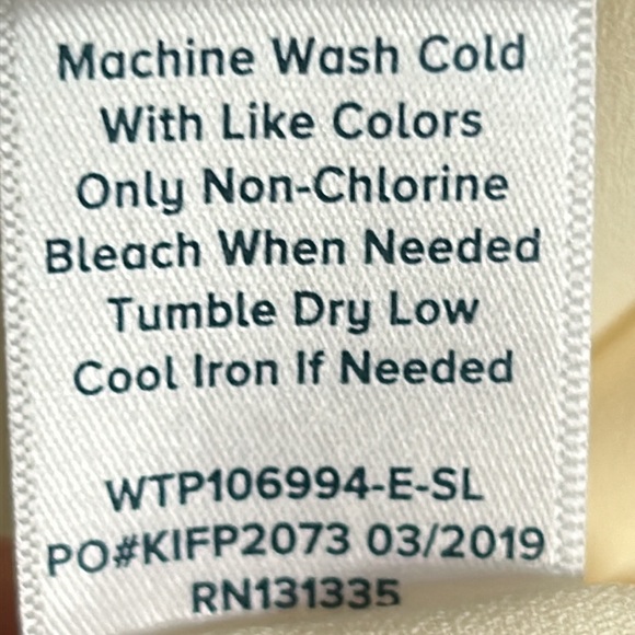 New Allison Joy from Evereve Women’s Lyla Scallop Trim Ivory Short Sleeve Blouse - Picture 10 of 12